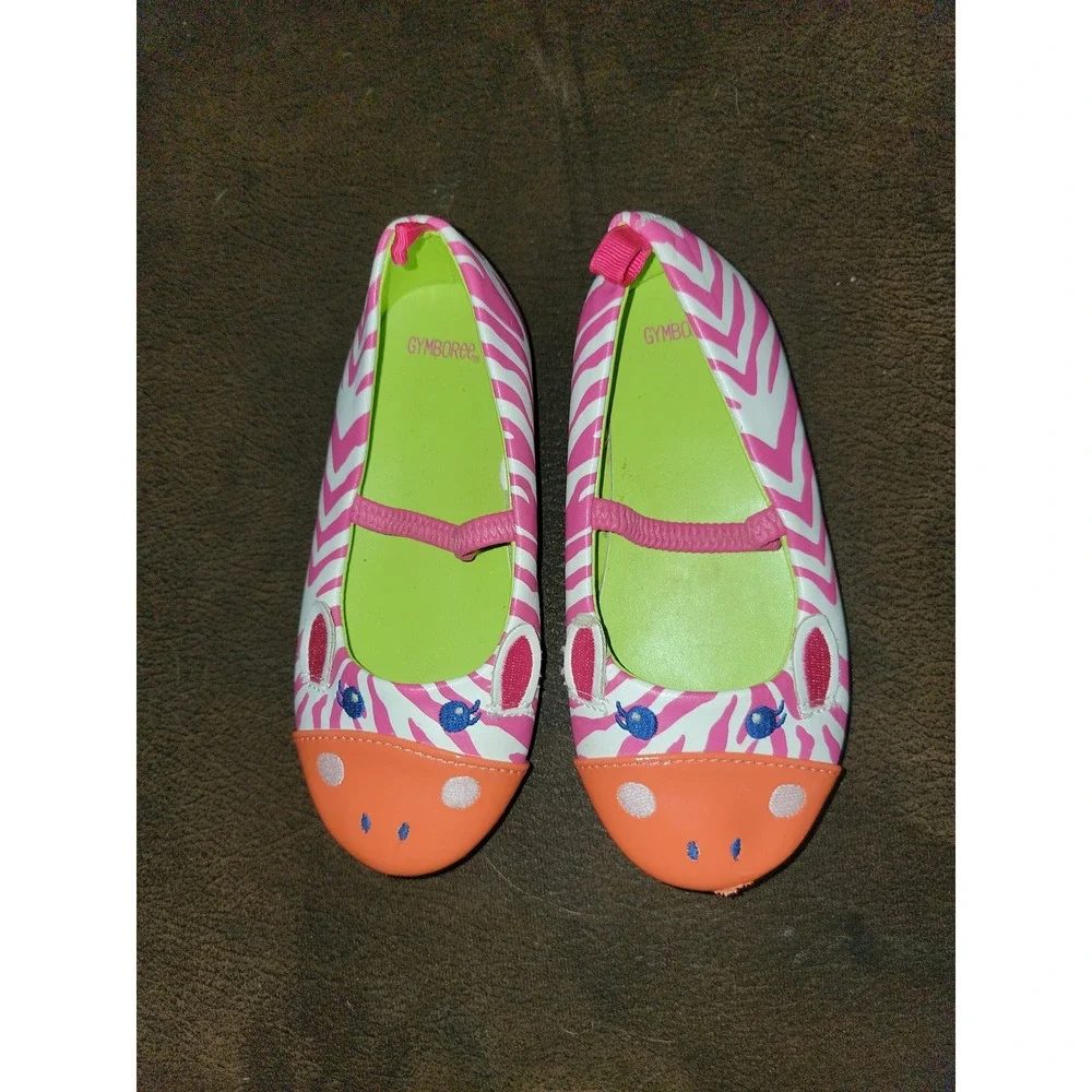 Gymboree color happy animal‎ shoes size girls 10